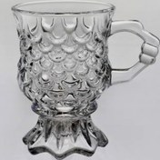 تصویر لیوان پایه دار طرح پری DELI 145ml کد ۱۱۳۵ 