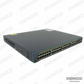 تصویر سوئیچ شبکه سیسکو 48 پورت مدل WS 2960S 48LPS L استوک Cisco Switch WS 2960S 48LPS L stock