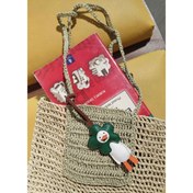 تصویر بگ چارم اردک(آویز چرمی اردک) 