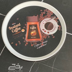 تصویر سینی پلاستیکی گرد رایکا مدل ترکیه سینی گرد پلاستیکی رایکا