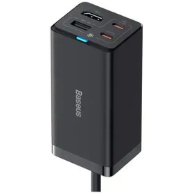 تصویر شارژر رومیزی و هاب باسئوس Baseus GaN5 Pro Fast Charging 1U+2C+ HDMI 67W 