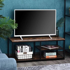 تصویر میز تلویزیون مینیمال پینترستی مدل TV101 - طرح TV101 - TV Stand