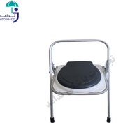 تصویر توالت تاشو لوکس آلومینیوم سینکو همراه با قیف 