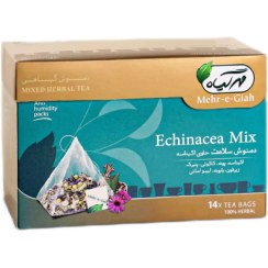 تصویر دمنوش سلامت مهرگیاه حاوی اکیناسه بسته ۱۴ عددی 