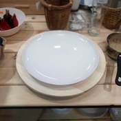 تصویر بشقاب پیتزا ایکیا مدل FLAMSIG IKEA FLAMSIG Pizza plate, white