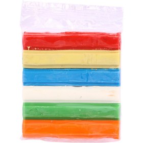 تصویر خمیر بازی 6 رنگ آریا 1057 Arya Arya 1057 Play Dough 6 Colors