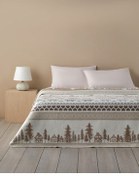 تصویر پتوی بزرگ WINTERFELL COTTON KING YOU 220X240 سانتی متر بژ انگلیش هوم English Home 