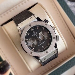 تصویر ساعت مچی عقربه ای مردانه هابلوت سه موتوره فعال HUBLOT