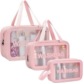 تصویر کیف اورجینال واش بگ رنگ صورتی کد 9213 Original Pink WASH BAG