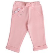 تصویر شلوار صورتی نوزادی دخترانه طرح لاولی نیلی Nili Lovely Nili Lovely Baby Girl Pink Pants