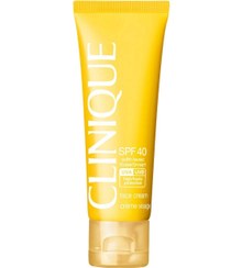 تصویر ضد آفتاب کلینیک ضد چروک سولار اسمارت SPF50 اورجینال Clinique Sunscreen With Solar Smart Face Cream