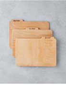 تصویر تخته برش CAROLA BEECH 3 BOARD 19X26 سانتی متر طبیعی انگلیش هوم English Home 