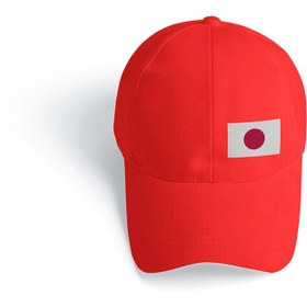 تصویر کلاه کتان قرمز ژاپن 