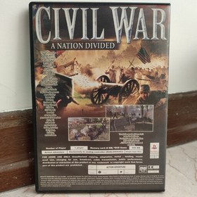 تصویر بازی پلی استیشن 2 The history channel CIVIL WAR a nation divided 