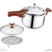 تصویر زودپز دسینی 4 لیتری سه کاره مدل DESSINI HANDLI PRESSURE 