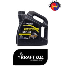 تصویر روغن موتور کرفت Kraft GTX 10w 40 SN پلاس حجم ۴ لیتر kraft 10w40 sn+ 4 litres