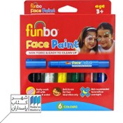 تصویر ماژیک گریم صورت ۶ رنگ اصلی FPS۰۶ 