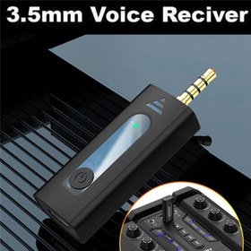 تصویر میکروفن یقه ای بی سیم مدل K35 K35 Microphone
