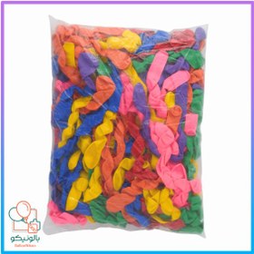 تصویر بادکنک مته‌ای چینی ۱۵۰ گرم (بسته ۱۰۰ عددی) 