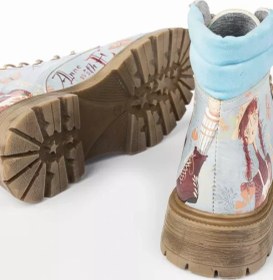 تصویر نیم بوت دندی طرح Anne shirley 