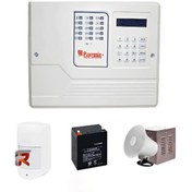 تصویر پک اقتصادی دزدگیر اماکن پایرونیکس سیم کارتی و خط ثابت مدل P-70 PYRONIX 