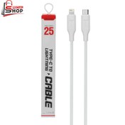تصویر کابل شارژ فست پاوربانک TRANYOO Type-C to Lightning مدل T-P18IP - سفید کابل شارژ فست پاوربانک TRANYOO Type-C to Lightning مدل T-P18IP - سفید