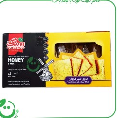 تصویر نان بیسکویت حاوی شیر و عسل اورنگ ـ 310گرم 