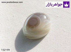 تصویر نگین عقیق بابا قوری هندی زیبا کد 152199 