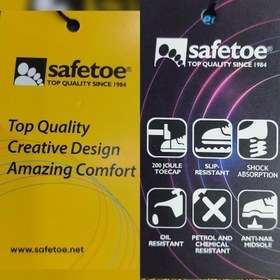 تصویر کفش ایمنی و کار سیف توئی safetoe مهندسی و اسپورت - 43 