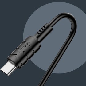 تصویر کابل شارژ ودیتا کاکوسیگا مدل KSC-710 3A ا KSC-710 KUGE Smart fast charging data cable (Type-C)(1.2m) (Separated cable and packing) KSC-710 KUGE Smart fast charging data cable (Type-C)(1.2m) (Separated cable and packing)