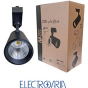 تصویر چراغ ریلی ۴۰ وات مدیا با بدنه مشکی 