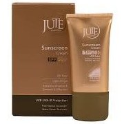 تصویر کرم ضد آفتاب رنگی SPF50 ژوت Jute مناسب پوست چرب رنگ بژ روشن 40ml 