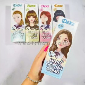 تصویر شامپو رنگ مو فوری گیاهی دکسی 