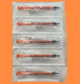 تصویر سرنگ انسولین ورید گیج 27 