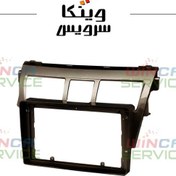 تصویر قاب مانیتور فابریک اندروید تویوتا یاریس 2010 Toyota Yaris 