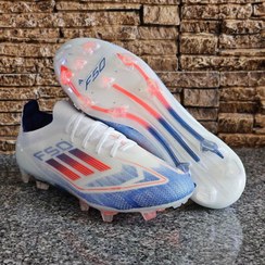 تصویر کفش فوتبال ادیداس f50 رنگ اصلی سفید adidas f50 fg adidas f50 fg