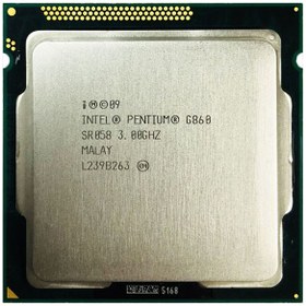 تصویر سی پی یو Intel Pentium G860 