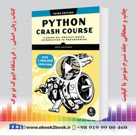 تصویر کتاب برنامه نویسی پایتون 3 ایکس (به زبان اصلی) PYTHON CRASH COURSE