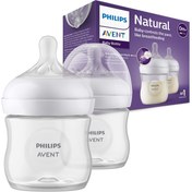 تصویر شیشه شیر طلقی فیلیپس اونت ۱۲۵ میل تکی Philips avent