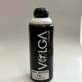 تصویر اسپری رنگ سفید مات ولگا 