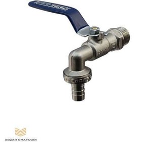 تصویر شیر حیاطی دسته گازی سایز ۱/۲ 