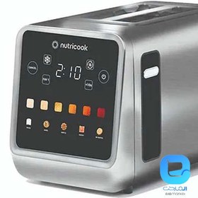 تصویر توستر نان دیجیتال نوتریکوک مدل ts201 nutricook digital toaster ts201