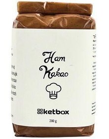 تصویر ketbox پودر کاکائو خام طبیعی 200 گرم ketbox Doğal Ham Kakao Tozu 200gr