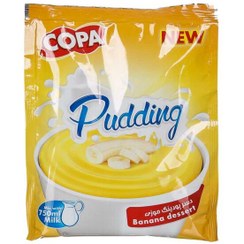 تصویر پودر دسر پودینگ موز کوپا مقدار 125 گرم Copa Banana Pudding Dessert 125gr