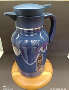 تصویر 1 لیتری نیم نیم فلاسک دوبل استیل وکیوم مگ کیتچن - سرمه ای Double Steel Vacuum Flask by Mag Kitchen