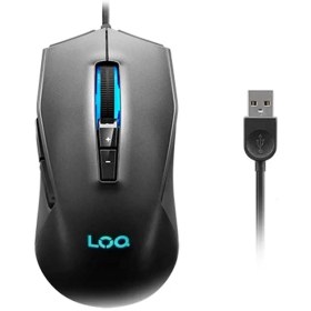 تصویر ماوس گیمینگ لنوو LOQ Gaming M100 RGB Mouse 