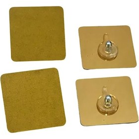 تصویر میخ چسبی طلایی 