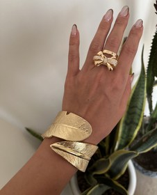 تصویر بنگل طرح برگ 