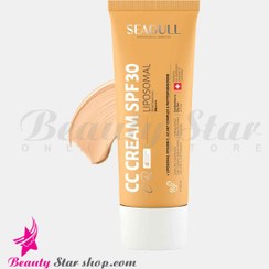 تصویر کرم متعادل کننده چربی پوست رنگی (سی سی کرم) سی گل SPF 30 رنگ بژ نچرال مناسب پوست‌ چرب و مستعد آکنه حجم 50 میلی لیتر 