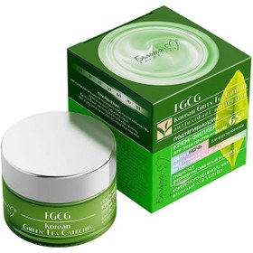 تصویر کرم-فیلر روز و شب لیفتینگ و ضد چروک صورت چای سبز کره ای 50g Lifting anti-wrinkle cream-filler for face day/night for all skin types 50 g